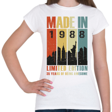 PRINTFASHION Made in 1988 - Női póló - Fehér női póló