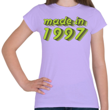 PRINTFASHION made-in-1997-green-grey - Női póló - Viola női póló