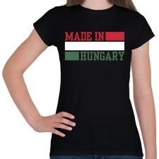 PRINTFASHION Made in hungary - Női póló - Fekete női póló