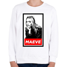 PRINTFASHION Maeve - Gyerek pulóver - Fehér gyerek pulóver, kardigán