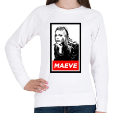 PRINTFASHION Maeve - Női pulóver - Fehér