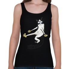 PRINTFASHION Maffia Miskolc - Női atléta - Fekete