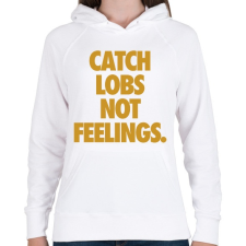 PRINTFASHION Magas labda  - Női kapucnis pulóver - Fehér női pulóver, kardigán