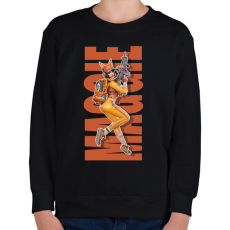 PRINTFASHION Maggie - Farlight84 game - Gyerek pulóver - Fekete