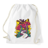 PRINTFASHION Magic mushroom road - Sportzsák, Tornazsák - Fehér