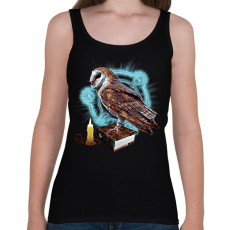 PRINTFASHION magic owl - Női atléta - Fekete