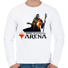 PRINTFASHION Magic The Gathering - Férfi pulóver - Fehér férfi pulóver, kardigán