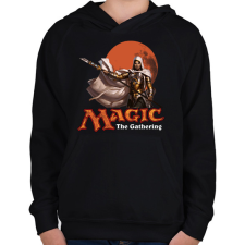 PRINTFASHION magic the gathering - Gyerek kapucnis pulóver - Fekete gyerek pulóver, kardigán