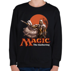 PRINTFASHION magic the gathering - Gyerek pulóver - Fekete