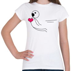 PRINTFASHION Mágneses vonzás - Férfi - Női póló - Fehér