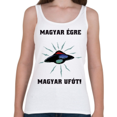 PRINTFASHION magyar égre magyar ufót - Női atléta - Fehér