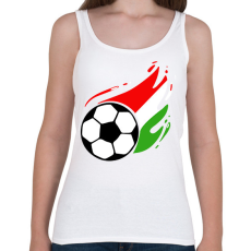 PRINTFASHION Magyar foci - Női atléta - Fehér
