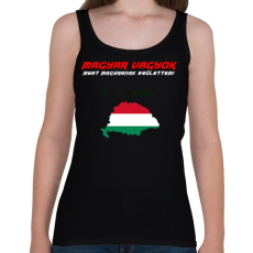 PRINTFASHION magyar vagyok - Női atléta - Fekete