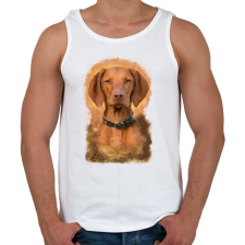 PRINTFASHION Magyar vizsla - Férfi atléta - Fehér atléta, trikó
