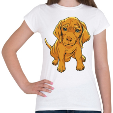 PRINTFASHION Magyar vizsla - Női póló - Fehér