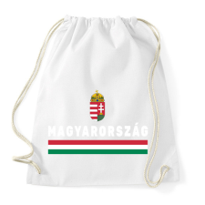 PRINTFASHION Magyarország címerrel - Sportzsák, Tornazsák - Fehér tornazsák