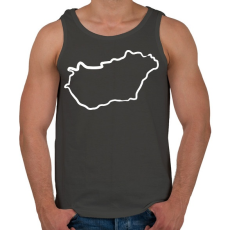 PRINTFASHION Magyarország - Férfi atléta - Sötétszürke