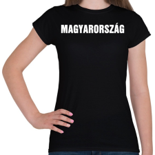 PRINTFASHION MAGYARORSZÁG - Női póló - Fekete női póló