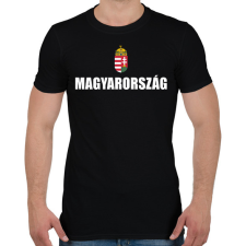 PRINTFASHION Magyarország szurkoló - Férfi póló - Fekete férfi póló