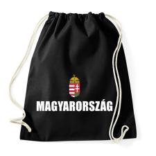 PRINTFASHION Magyarország szurkoló - Sportzsák, Tornazsák - Fekete tornazsák