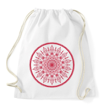 PRINTFASHION Magyaros mandala - Sportzsák, Tornazsák - Fehér tornazsák
