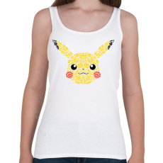 PRINTFASHION Magyaros Pikachu - Női atléta - Fehér