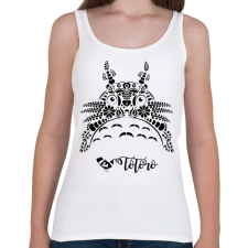 PRINTFASHION Magyaros Totoro - Női atléta - Fehér női trikó