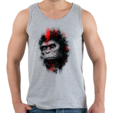 PRINTFASHION Majmok bolygója - Férfi atléta - Sport szürke atléta, trikó