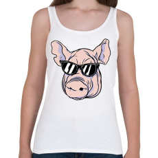 PRINTFASHION Malac - Női atléta - Fehér