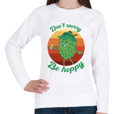 PRINTFASHION Maláta - Női pulóver - Fehér