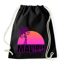 PRINTFASHION Malibu - Sportzsák, Tornazsák - Fekete tornazsák