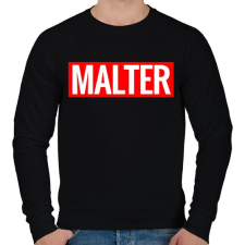 PRINTFASHION malter - Férfi pulóver - Fekete férfi pulóver, kardigán