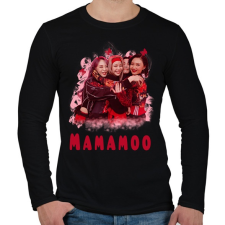PRINTFASHION Mamamoo - Férfi hosszú ujjú póló - Fekete férfi póló