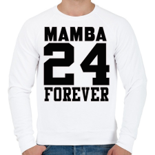 PRINTFASHION Mamba 24 Forever - Férfi pulóver - Fehér férfi pulóver, kardigán