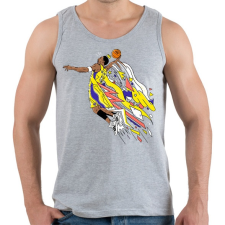 PRINTFASHION Mamba Dunk - Férfi atléta - Sport szürke atléta, trikó