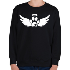 PRINTFASHION Mancs - Gyerek pulóver - Fekete gyerek pulóver, kardigán