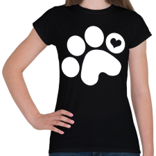 PRINTFASHION Mancsimádat  - Női póló - Fekete női póló