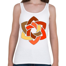 PRINTFASHION Mandala4 - Női atléta - Fehér