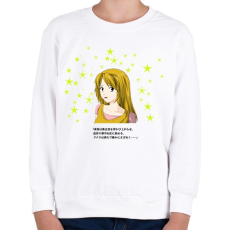 PRINTFASHION manga2 - Gyerek pulóver - Fehér