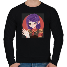 PRINTFASHION Manga/Anime karakter - Férfi pulóver - Fekete férfi pulóver, kardigán