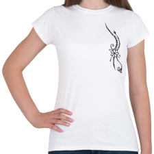 PRINTFASHION Maori hullám2 - Női póló - Fehér női póló