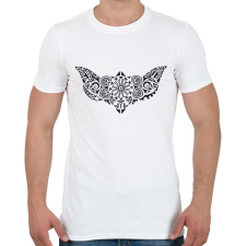 PRINTFASHION Maori rája - Férfi póló - Fehér férfi póló
