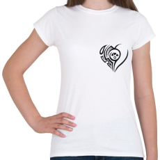 PRINTFASHION Maori szív4 - Női póló - Fehér