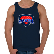PRINTFASHION MARCELL - Férfi atléta - Sötétkék