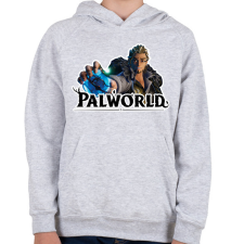 PRINTFASHION Marcus Dryden - palworld - Gyerek kapucnis pulóver - Sport szürke gyerek pulóver, kardigán