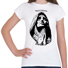 PRINTFASHION Maria - Női póló - Fehér női póló