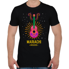 PRINTFASHION Mariachi - Férfi póló - Fekete