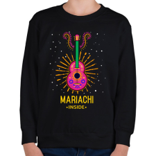 PRINTFASHION Mariachi - Gyerek pulóver - Fekete gyerek pulóver, kardigán