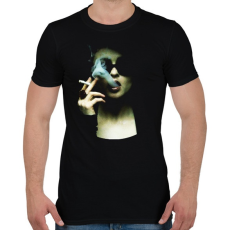 PRINTFASHION Marla - Férfi póló - Fekete