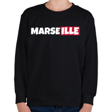 PRINTFASHION MARSEILLE - Gyerek pulóver - Fekete gyerek pulóver, kardigán